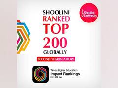 
      
      Shoolini University among Global Top 200 Again
      
      