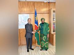 
    Jaishankar, Namibia Deputy PM discuss advancing ties 
    