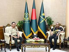 
      
      COAS General Manoj Pande, Bangladeshi counterpart hold meeting
      
      