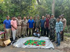 
      
      Assam: Karbi Anglong police seizes 1.1 kg heroin at Nambor Forest
      
      