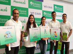 
      
      Reliance Foundation launches `Plant4Life' initiative
      
      