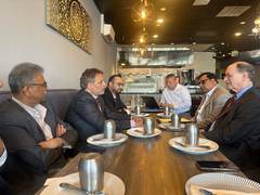 
      
      MQM delegation apprises US Congressman of injustices in Pakistan
      
      