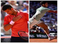 
      
      French Open: Carlos Alcaraz to meet Novak Djokovic in semi-finals
      
      