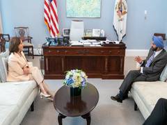 
      
      US: Kamala Harris meets World Bank chief Ajay Banga
      
      