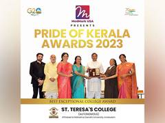 
      
      St. Teresa's College Receives 