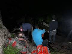 
      
      Russian woman rescued by police
      
      