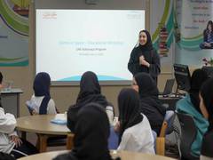 
      
      Students take part in MBRSC's space science education programme
      
      