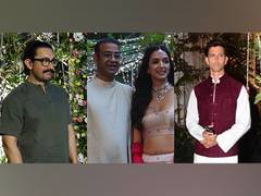 
      
      Aamir to Hrithik, celebs arrive for Madhu, Ira's mehendi ceremony
      
      