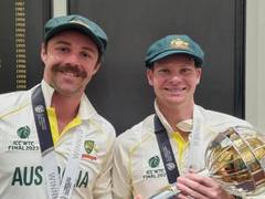 
      
      Centurions Steve Smith, Travis Head celebrate World Test C'ship 
      
      