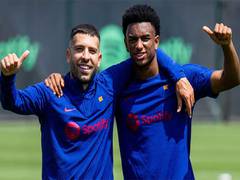 
      
      Alejandro Balde earns his place in first team
      
      