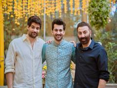
      
      Sunny Deol's son Karan Deol shares picture with his best men
      
      