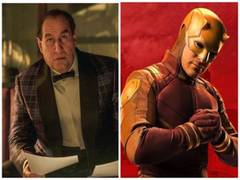 
      
      Daredevil: Born Again, The Penguin stop productions
      
      
