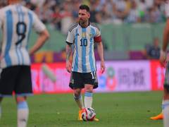 
      
      Messi's fastest career goal inspires Argentina to 2-0 victory 
      
      