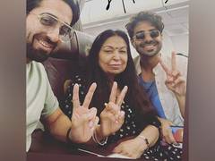 
      
      Ayushmann's mom restarts life at 73 post husband's death
      
      