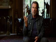 
      
      Schwarzenegger says he would run for President if he could 
      
      