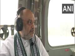 
      
      Shah conducts aerial survey of Biporjoy affected areas in Gujarat
      
      