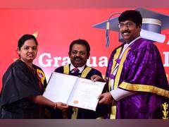 
      
      Chennais Amirta IIHM presents graduation certificates 
      
      