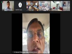 
      
      Union Health Minister Mandaviya chairs meeting with agencies
      
      