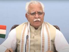 
      
      Haryana CM Khattar holds interaction with beneficiaries of SHGs
      
      