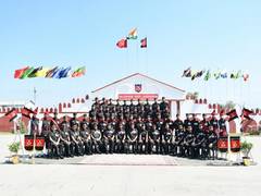 
      
      Befitting ceremony of first batch of Agniveer in J-K
      
      