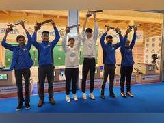 
      
      PM Modi hails performance of Indian contingent in ISSF Junior WC
      
      