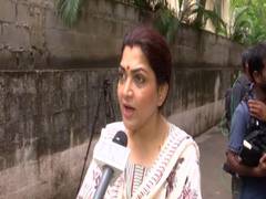 
      
      Tamil Nadu: BJP leader Khushbu slams DMK
      
      
