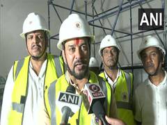 
      
      Union Minister Anurag Thakur inspects Mumbai Coastal Road Project
      
      
