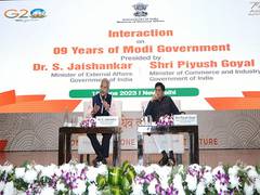
      
      Jaishankar shares changes seen in India under 9 yrs of Modi govt
      
      