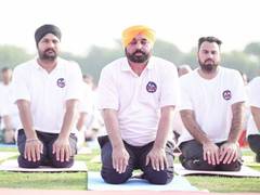 
      
      Punjab: Over 15000 people attend 'CM di Yogshala' event
      
      