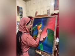 
      
      J-K: Meet Mir Andleeb who is illuminating Kashmir through art
      
      