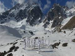 
      
      Indian Army personnel perform yoga in Sikkim
      
      