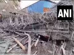 
      
      8 injured as flyover slab collapses in Hyderabad's LB Nagar 
      
      