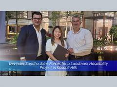 
      
      Devinder Sandhu joins forces for a landmark hospitality project
      
      