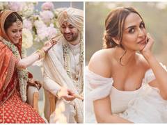 
      
      Esha Deol congratulates newlyweds Karan Deol, Drisha Acharya 
      
      