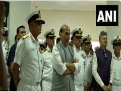 
      
      Rajnath Singh inaugurates integrated simulator complex 'Dhruv'
      
      