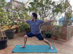 
      
      Cricket stars express their love for yoga
      
      