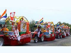 
      
      Captain Tractor sets new world record with spiritual pilgrimage
      
      