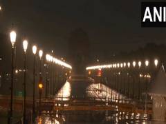 
      
      Delhi receives light rain early morning, brings respite from heat
      
      