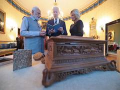 
      
      PM Modi thanks US President Biden for hosting him at White House
      
      