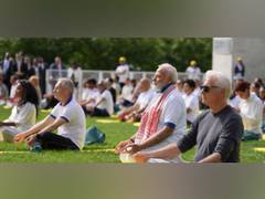 
      
      PM Modi shares highlights from Yoga Day celebration in New York
      
      