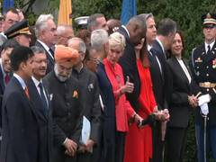 
      
      Here's a look at both India and US delegation at White House
      
      