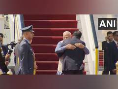 
      
      PM Modi accorded ceremonial welcome upon arriving in Egypt
      
      