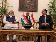
    India, Egypt discuss deepening cooperation on trade, investment
    