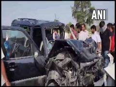 
      
      Two SUVs collides in Barmer, 3 dead: Police
      
      