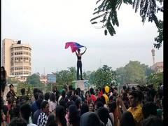 
      
      'Pride Walk' organized by Chennai Rainbow Coalition
      
      