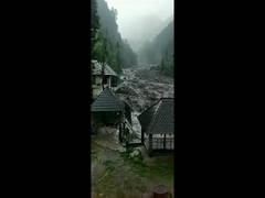 
      
      Himachal: Flash flood hits Bagipul area of Mandi
      
      