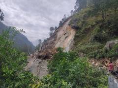 
      
      Uttarakhand: Nandanagar motorway blocked due to debris
      
      