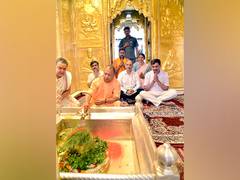 
      
      UP CM Yogi offer prayers at Kashi Vishwanath, Kaal Bhairav 
      
      