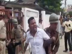 
      
      Assam: Police detain people staging protests against delimitation
      
      