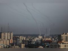 
      
      Palestinians launch rocket from Jenin for first time
      
      